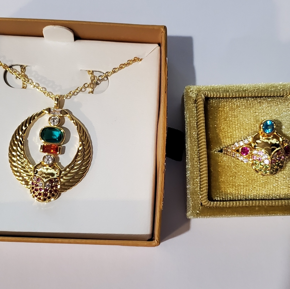 Necklace and Ring Set